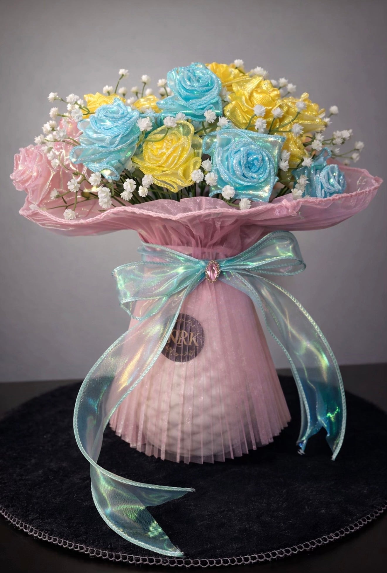 Candy Love Rosenstrauß – Pastell Luxus Bouquet