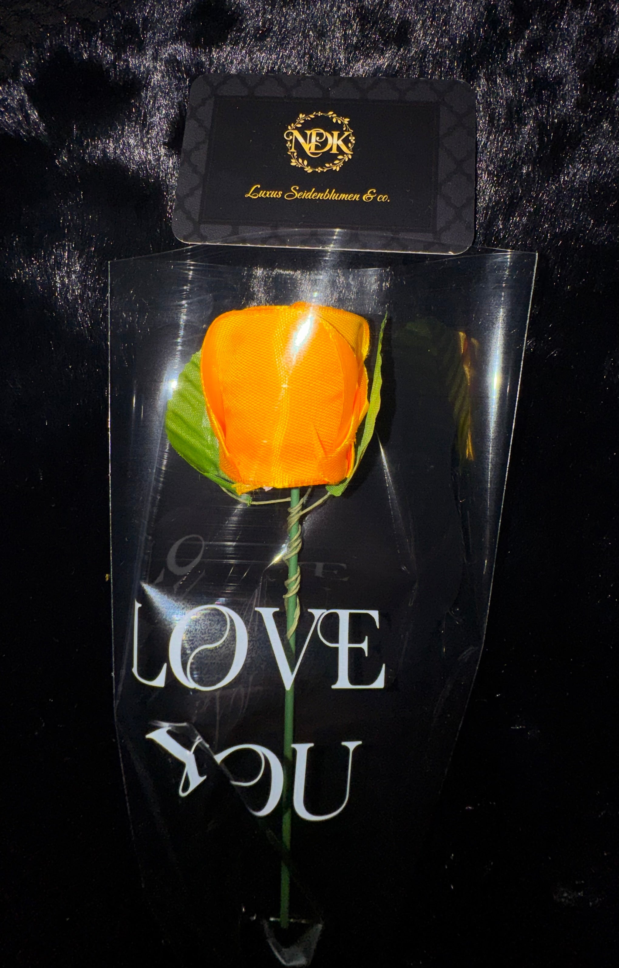 Seidenrosen Einzelverpackt